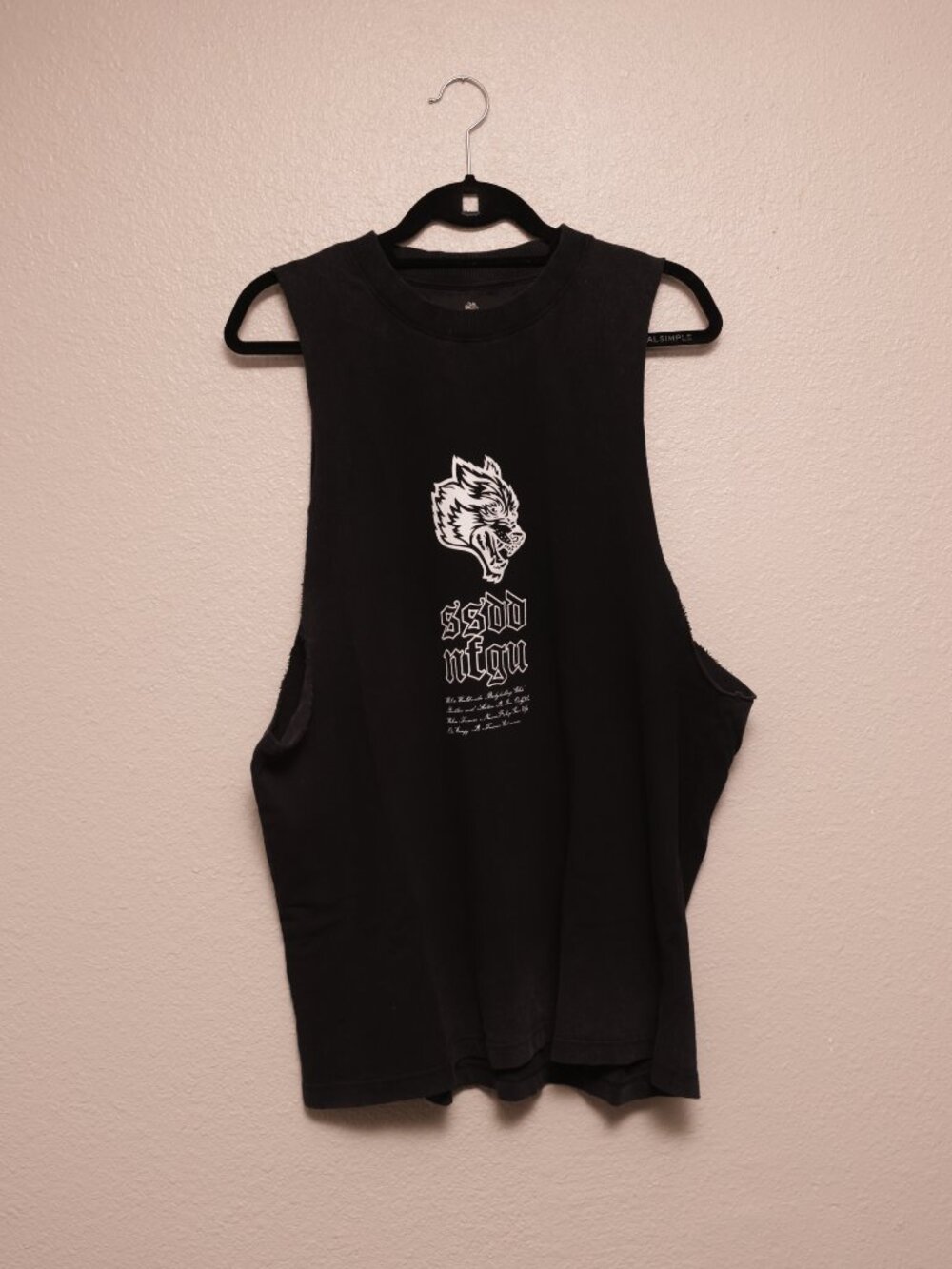 Darc Sport Wolves Forever SSDDNFGU Cutoff Tank (XL)